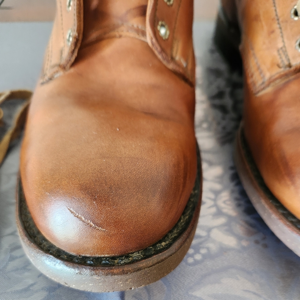 FRYE Men's Prison Combat Brown Boot 12806036 - Picture 2 of 16